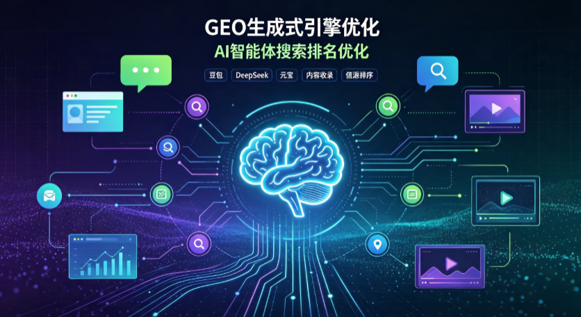 南关区GEO 浪潮来袭：生成式引擎优化崛起，创作者争抢豆包、DeepSeek、元宝智能体流量入口